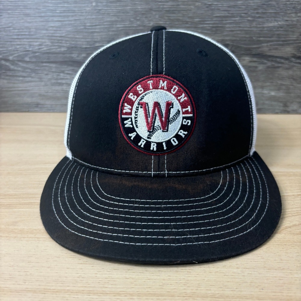 Westmont Warriors Hat Cap Snap Back Black Baseball‎ Adjustable